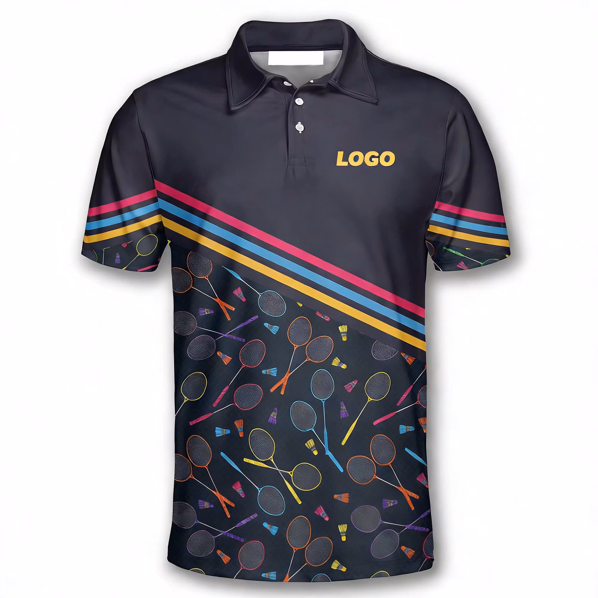 Factory Customized Wholesale Dry Fit Men's Sport Team Shorts 100% Polyester Design Uniform for Badminton and Tennis