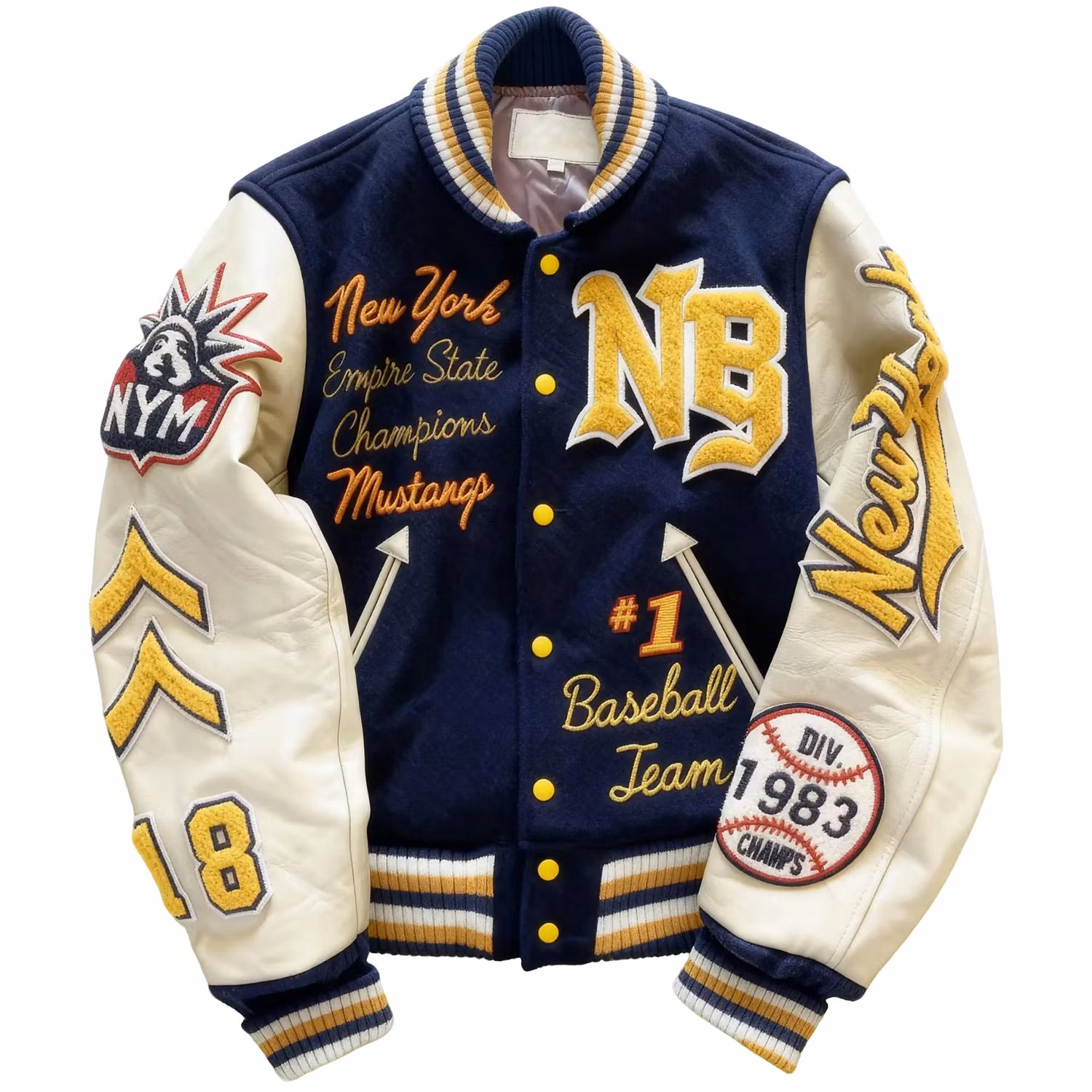 OEM Letterman Jacket Manufacturers Wholesale Chenille Applique Embroidered Varsity Jacket Custom Vintage Winter Jacket Baseball