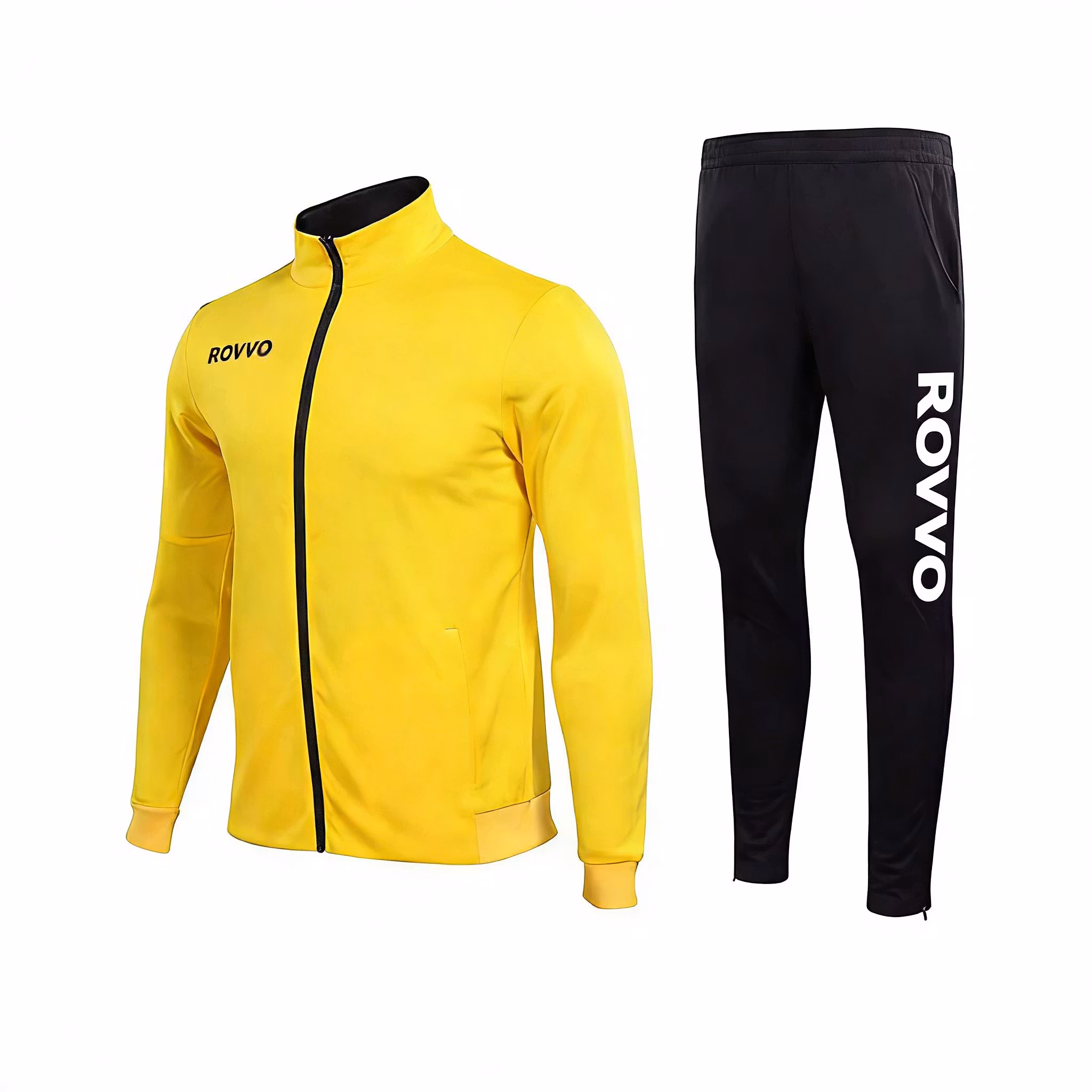 Custom Men's Training Sports Wear Suit Soccer Wear High Quality Full Zip Football Jersey Sublimation Training Football Tracksuit